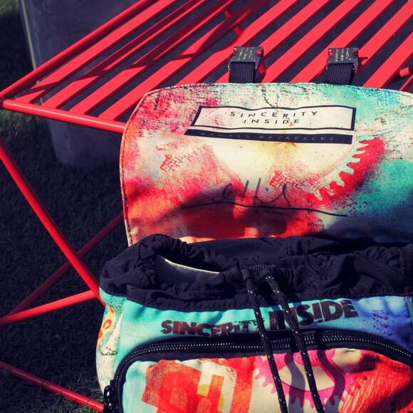 Badass Backpacks Sincerity Inside Cheryl Hicks Artist Design Bag Limited Edition main image 13